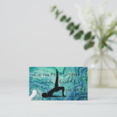 Visitekaartje Pilates (Staand voorkant)