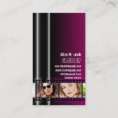 Visitekaartje Pink (Achterkant)