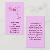 visitekaartje - PINK MARTINI (Voorkant / Achterkant)