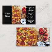 visitekaartje Pizza Restaurant (Voorkant / Achterkant)