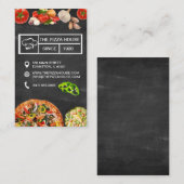 visitekaartje pizzeria (Voorkant / Achterkant)