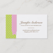 Visitekaartje Pop (Achterkant)