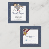 Visitekaartje primitieve sterren (Voorkant / Achterkant)