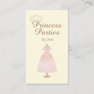 Visitekaartje Princess Party