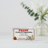 Visitekaartje produceren (Staand voorkant)