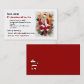 Visitekaartje: Professional Santa Visitekaartje (Voorkant / Achterkant)