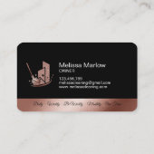 Visitekaartje professionele schoonmaakbeurten (Achterkant)