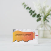 Visitekaartje Professionele verf (Staand voorkant)