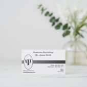 Visitekaartje psycholoog (Staand voorkant)