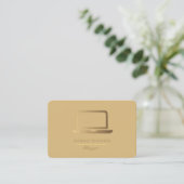 Visitekaartje QR-code blogger (Staand voorkant)