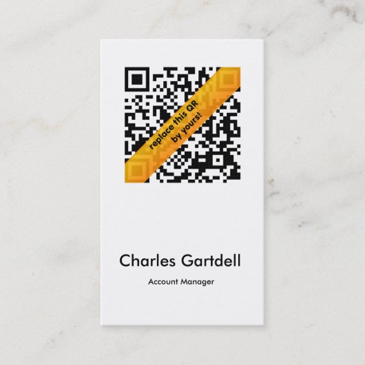 visitekaartje QR.me (Voorkant)