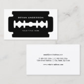 Visitekaartje Razor Blade (Voorkant / Achterkant)