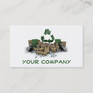Visitekaartje recyclingbedrijf