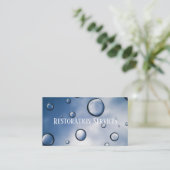 Visitekaartje Regendruppels (Staand voorkant)