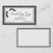 Visitekaartje reinigingsservice (Voorkant / Achterkant)