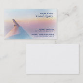 Visitekaartje reisagent (Voorkant / Achterkant)