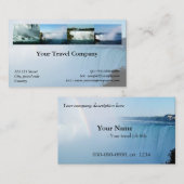 Visitekaartje reisbureau (Voorkant / Achterkant)