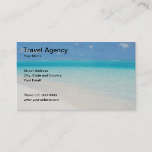 Visitekaartje reisbureau