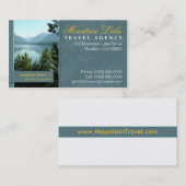 Visitekaartje reisbureau (Voorkant / Achterkant)