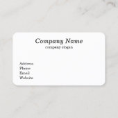 Visitekaartje reisplanner (Achterkant)