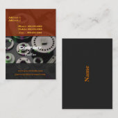 Visitekaartje reserveonderdelen (Voorkant / Achterkant)