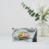 Visitekaartje Restaurantthema HAMbyWG (Staand voorkant)