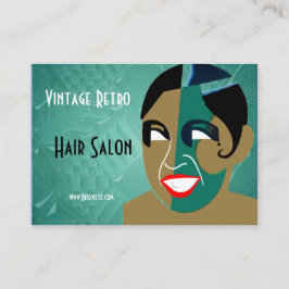 Visitekaartje  Retro Haarsalon