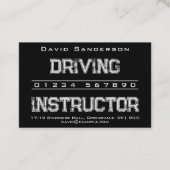 Visitekaartje rijinstructeur (Voorkant)