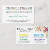 Visitekaartje Rodan en Fields (Voorkant / Achterkant)