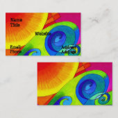 Visitekaartje Rolgolven (Voorkant / Achterkant)