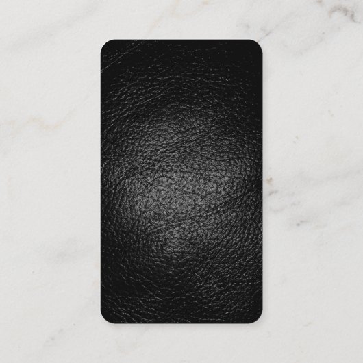 Visitekaartje Rond leder Effect Manager (Achterkant)