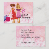 Visitekaartje Savvy Shoppers (Voorkant / Achterkant)