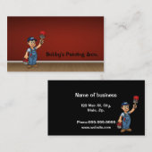 Visitekaartje schilder (Voorkant / Achterkant)