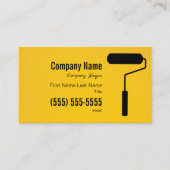 Visitekaartje schilder (Voorkant)