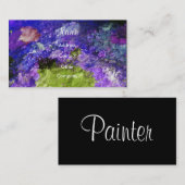 Visitekaartje schilder -  (Voorkant / Achterkant)
