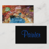 Visitekaartje schilder I -  (Voorkant / Achterkant)