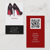 visitekaartje schoenen (Voorkant / Achterkant)