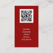 visitekaartje schoenen (Achterkant)