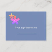 Visitekaartje Seamstress (Achterkant)