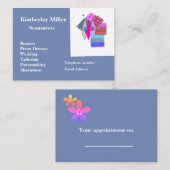 Visitekaartje Seamstress (Voorkant / Achterkant)