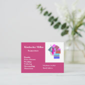 Visitekaartje Seamstress (Staand voorkant)