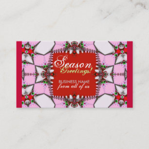 Visitekaartje Seizoengroeten