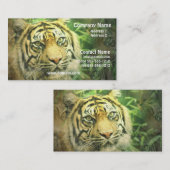 Visitekaartje Siberian Tiger (Voorkant / Achterkant)