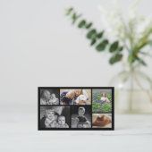 Visitekaartje Sjabloon fotograaf (Staand voorkant)