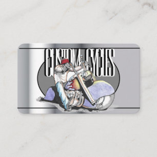 visitekaartje sjabloon motorfiets