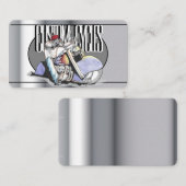 visitekaartje sjabloon motorfiets (Voorkant / Achterkant)