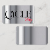 visitekaartje sjabloon motorfiets (Voorkant / Achterkant)