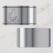 visitekaartje sjabloon motorfiets (Voorkant / Achterkant)