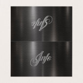 Visitekaartje Sjabloon sleepvrachtwagen (Binnenkant ongevouwen)