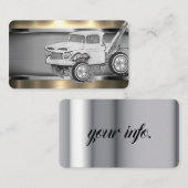 Visitekaartje sleepvrachtwagen (Voorkant / Achterkant)